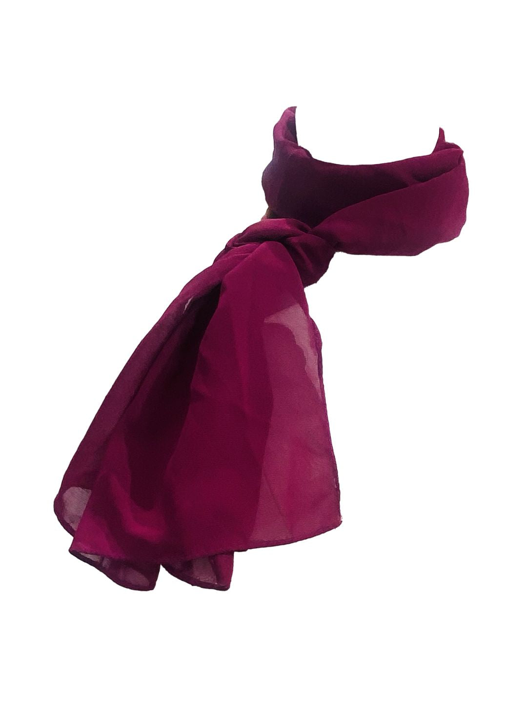 FOULARD MUTIUSO IN CHIFFON Porpora