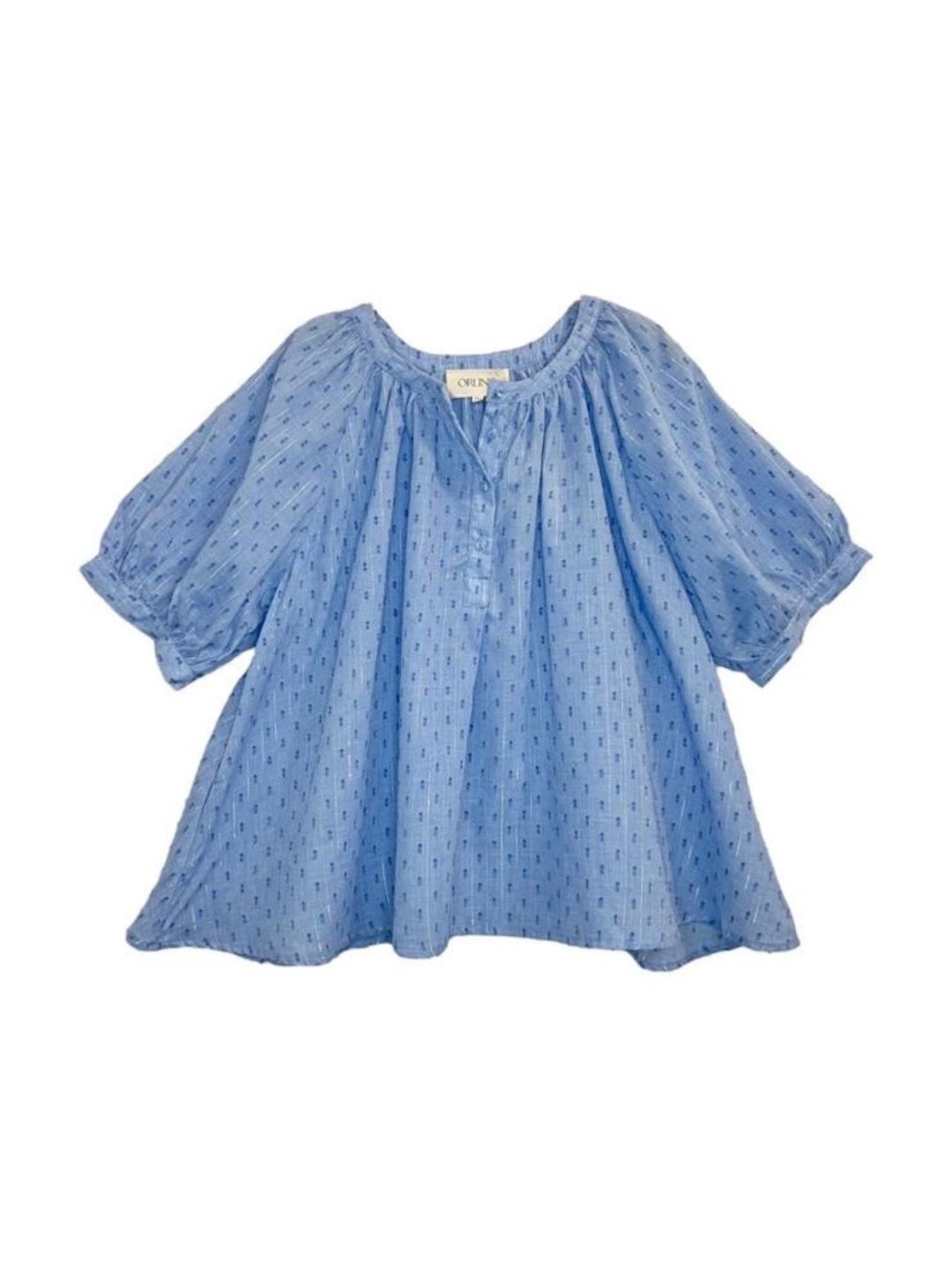 BLUSA BASIC AZZURRA