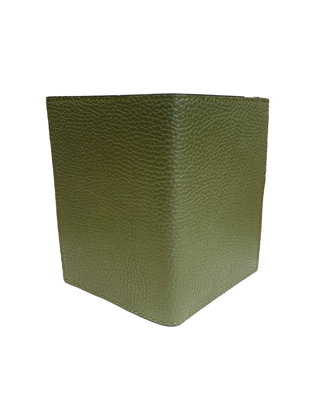 Porta passaporto in pelle Verde Militare 133