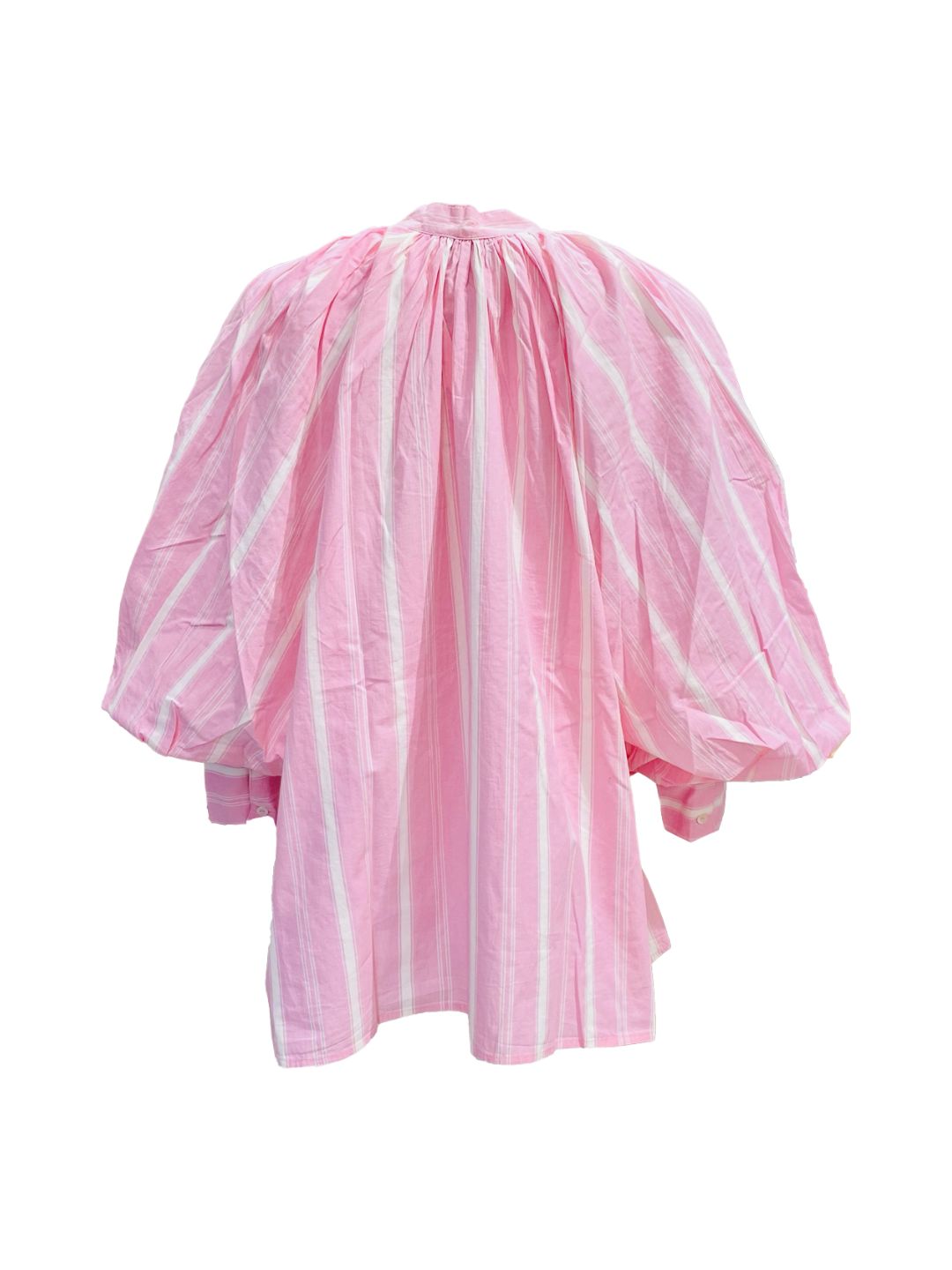 Blusa Righe Rosa con Ricami di Perline ✨