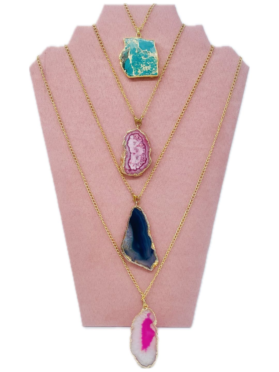 COLLANA CON CIONDOLO DI AGATA 1034