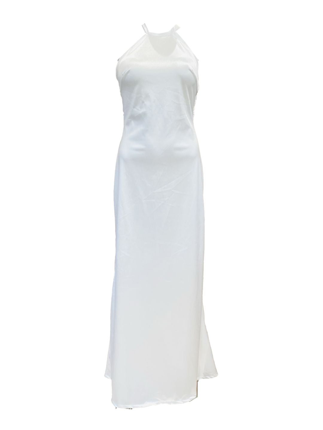 ABITO DA CERIMONIA IN RASO Bianco 26209
