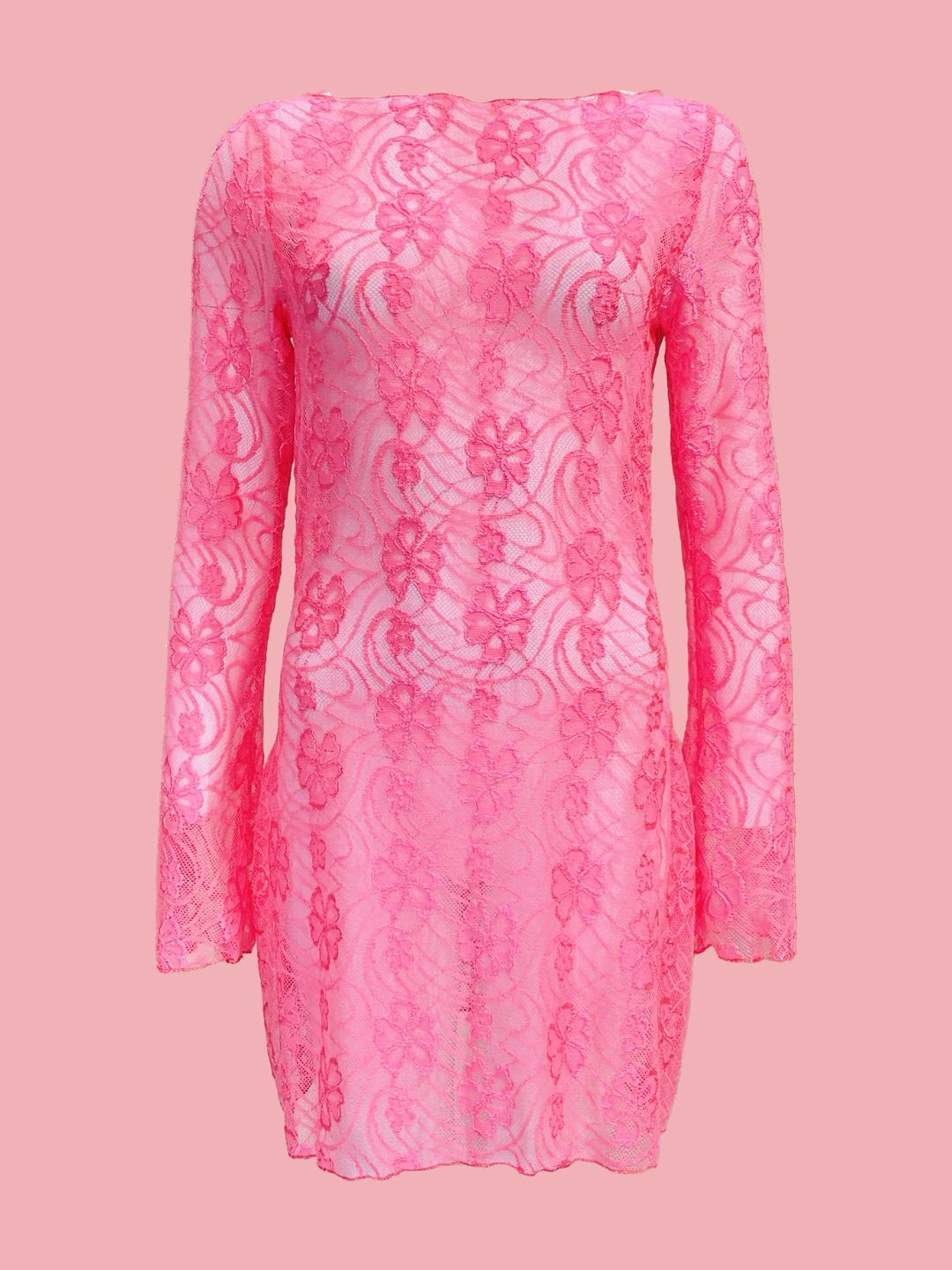 ABITO Mykonos Rosa Fluo Ribes of LOVE