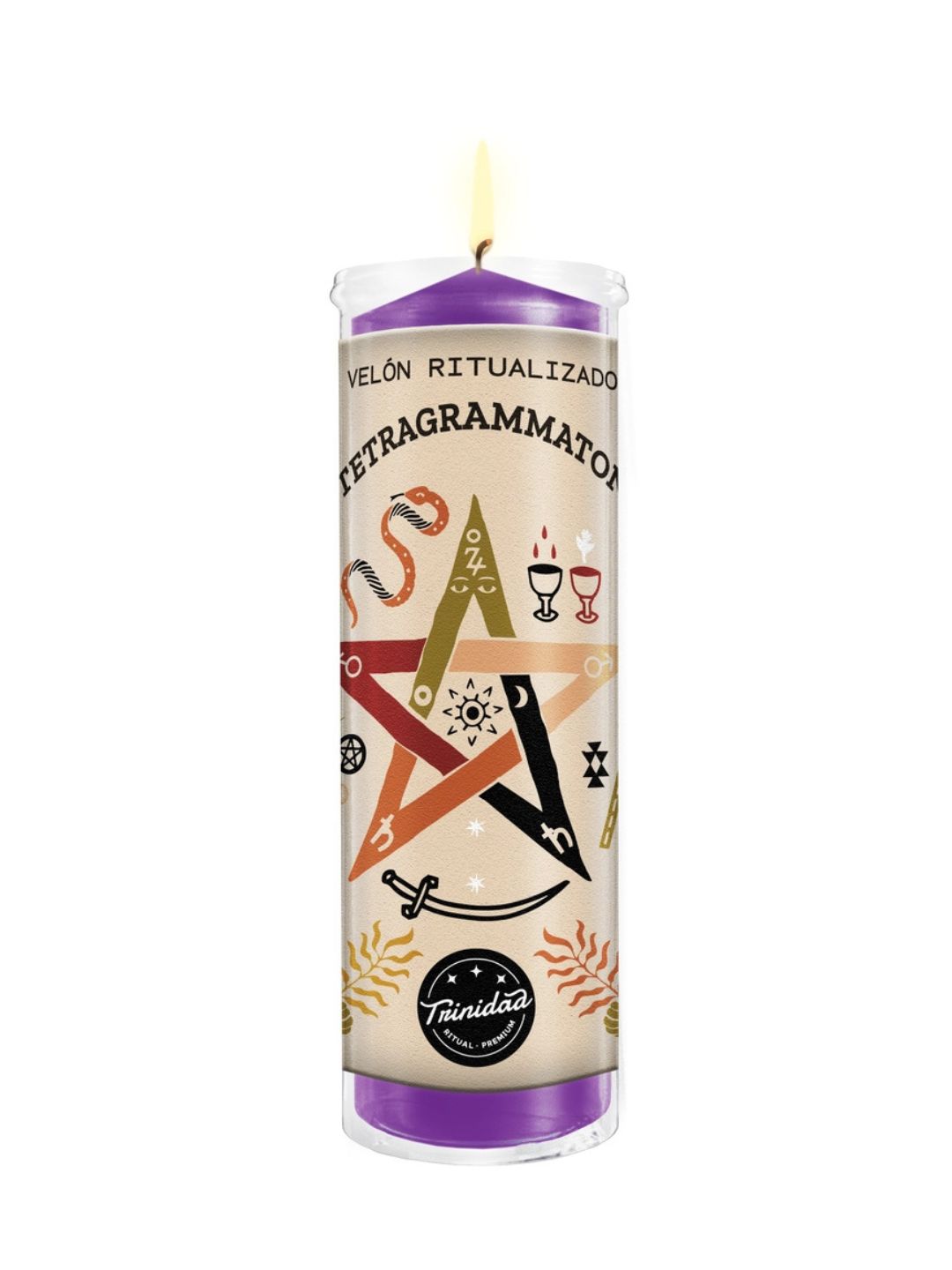 CANDELA RITUALI "TETRAGRAMMATON"