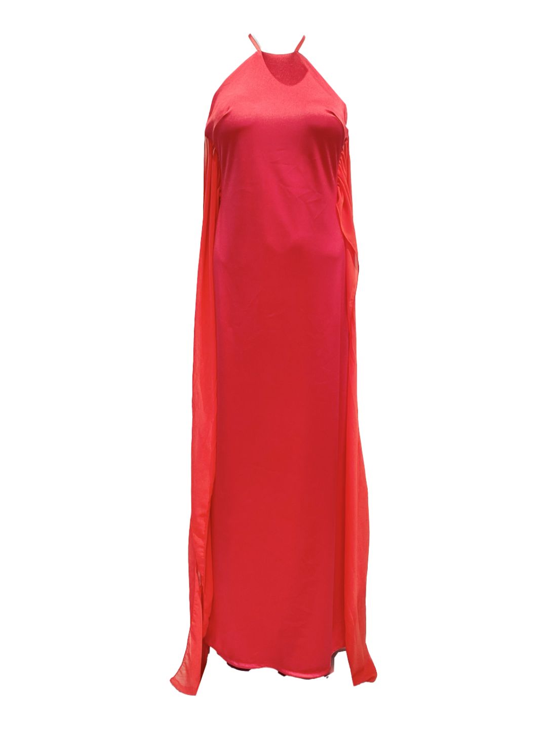 ABITO DA CERIMONIA IN RASO Rosso 26209
