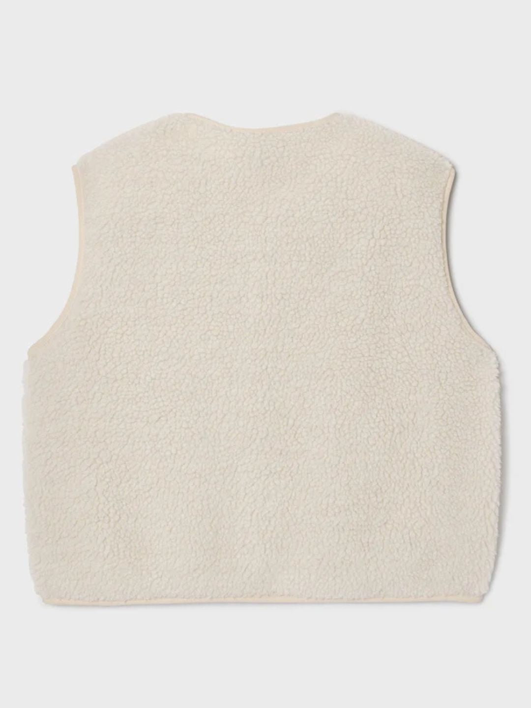 Women's Sherpa Vest Cream
