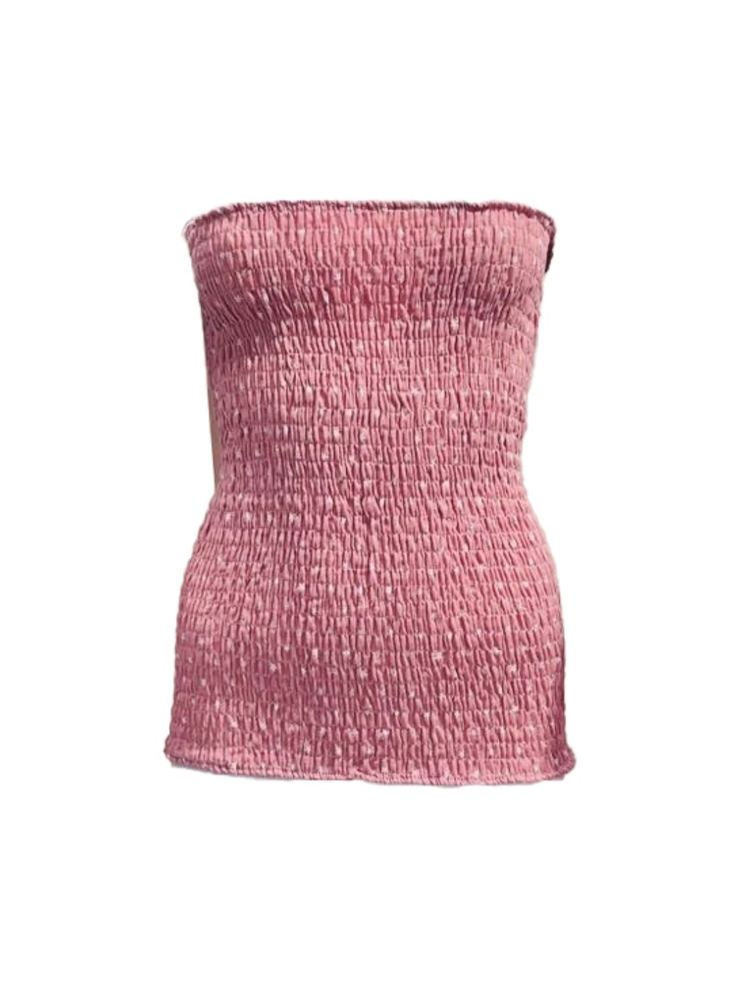 TOP punto smock stelle Ribes of LOVE