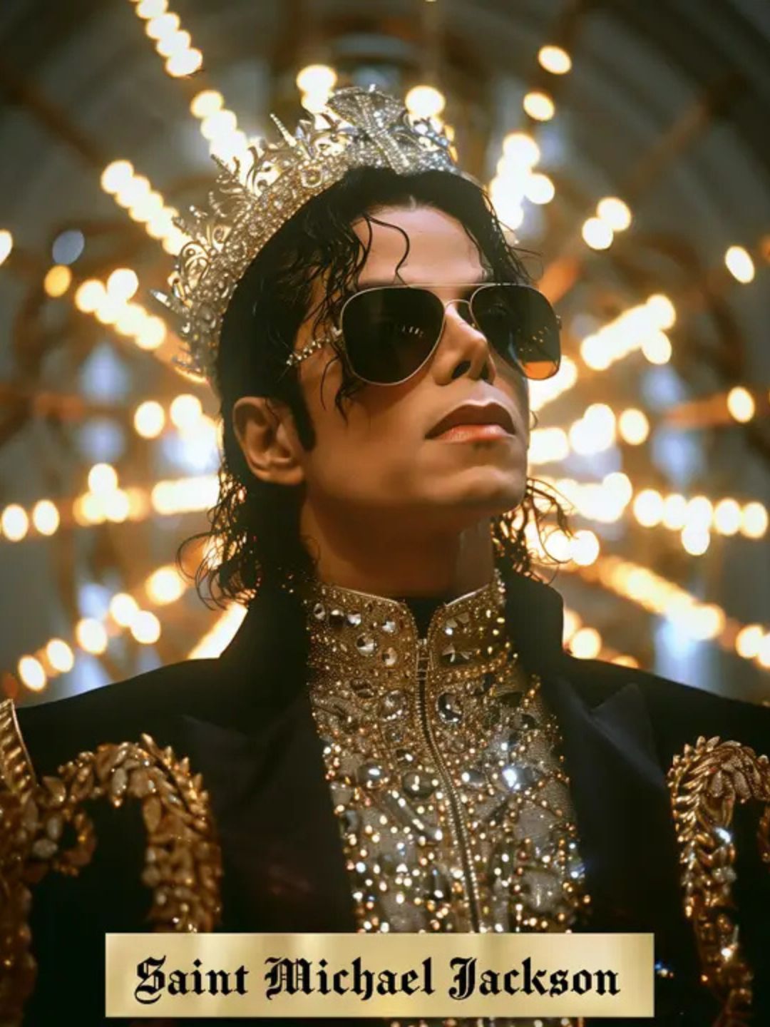 CANDELA RELIGIOSA CON MICHAEL JACKSON