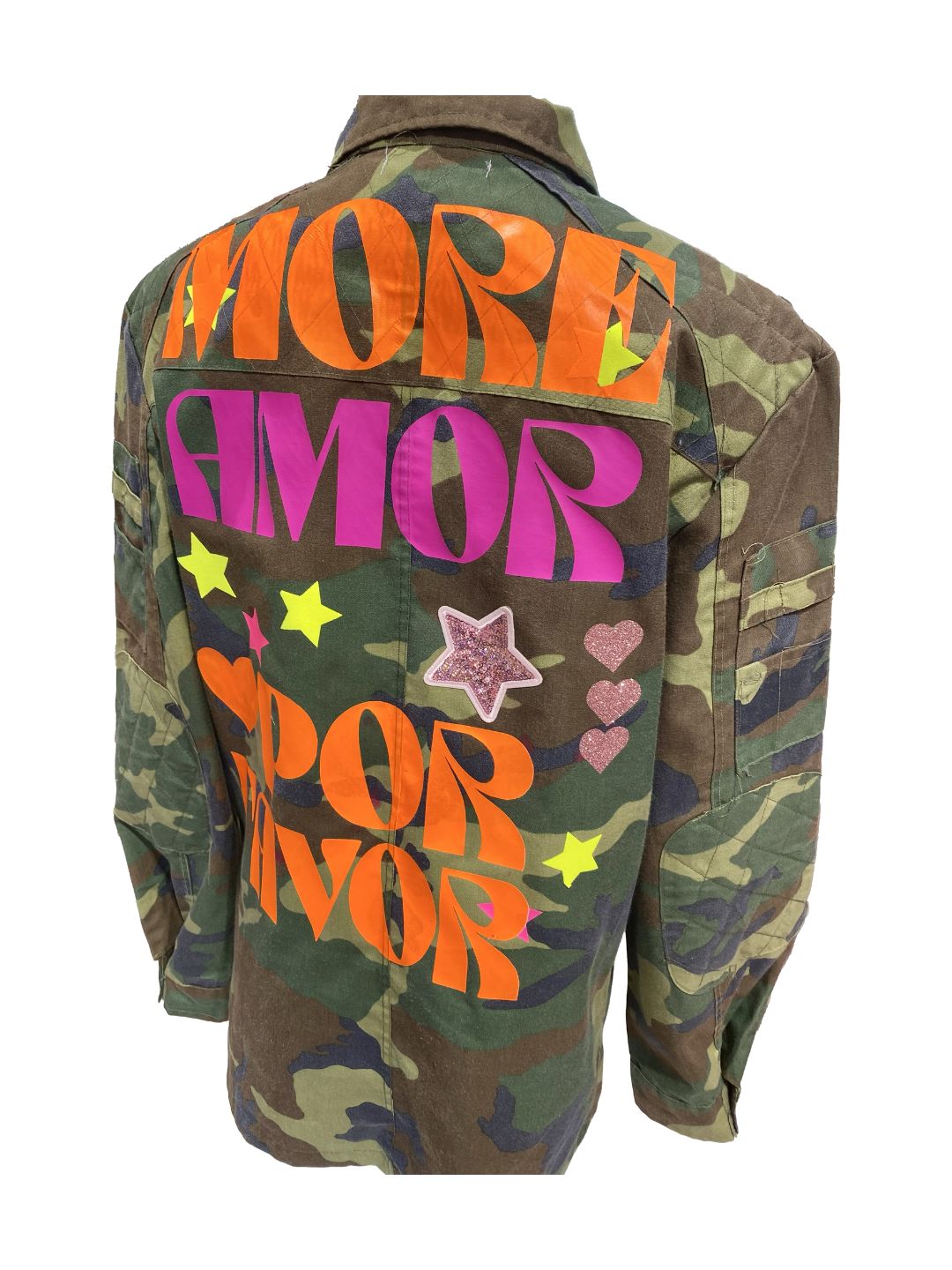 GIACCA MILITARE More Amor Por Favor Ribes of LOVE
