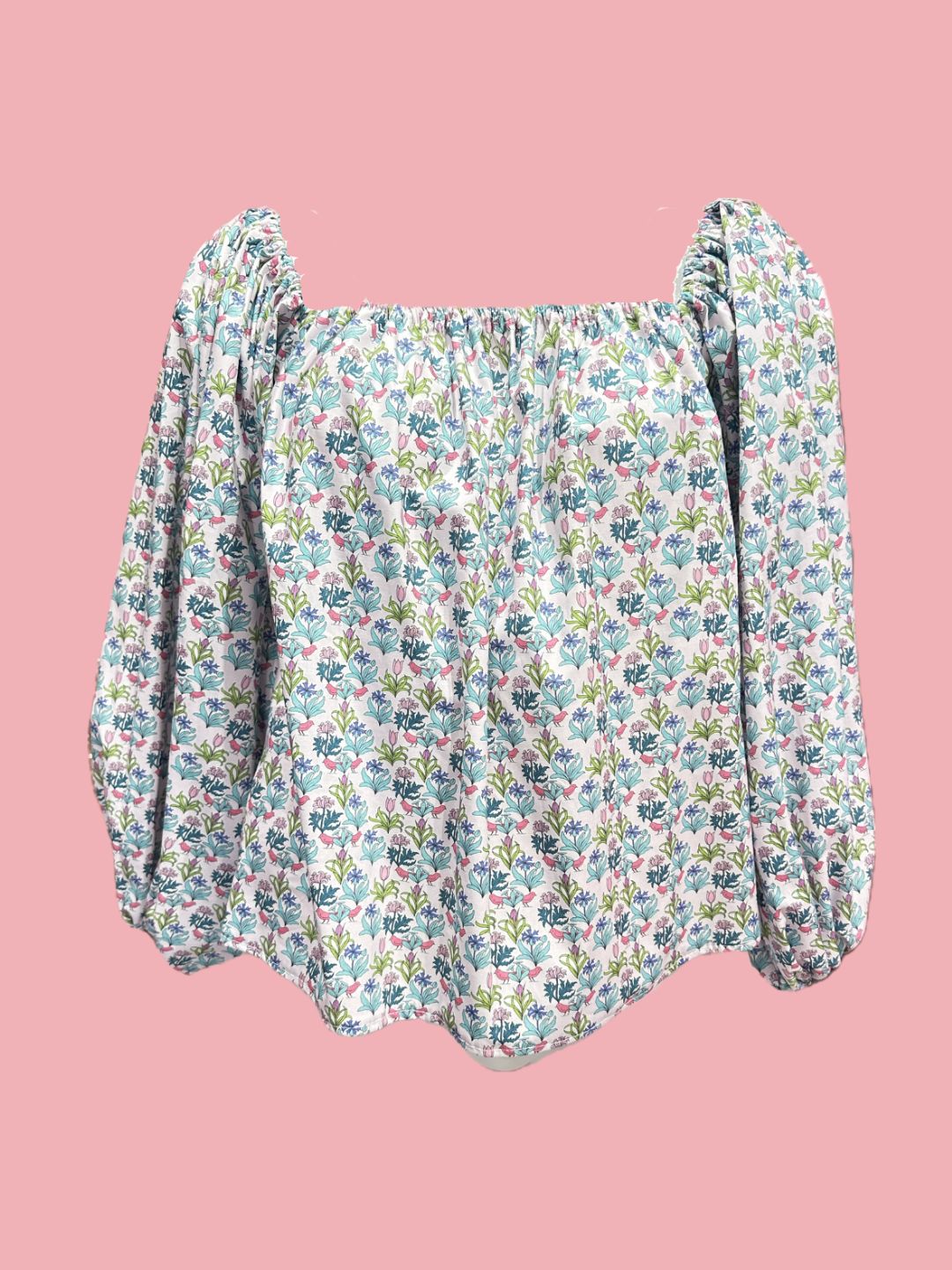 BLUSA Puffy liberty rosa Ribes of LOVE