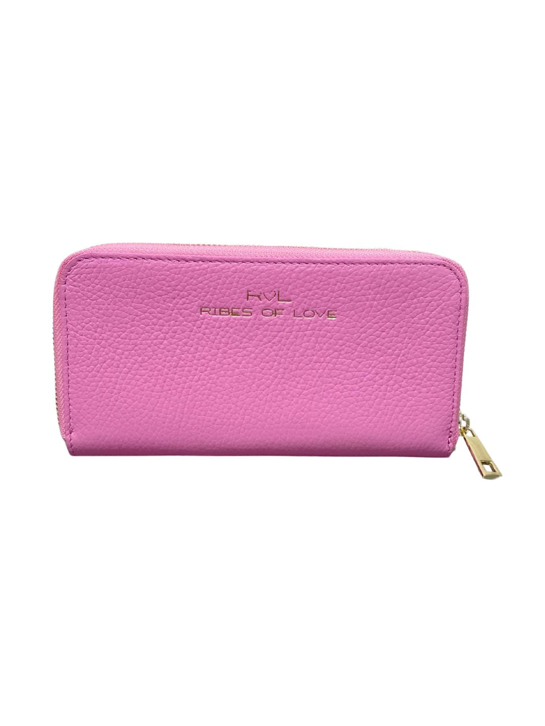 PORTAFOGLIO GRANDE IN PELLE ROSA BUBBLE 5013