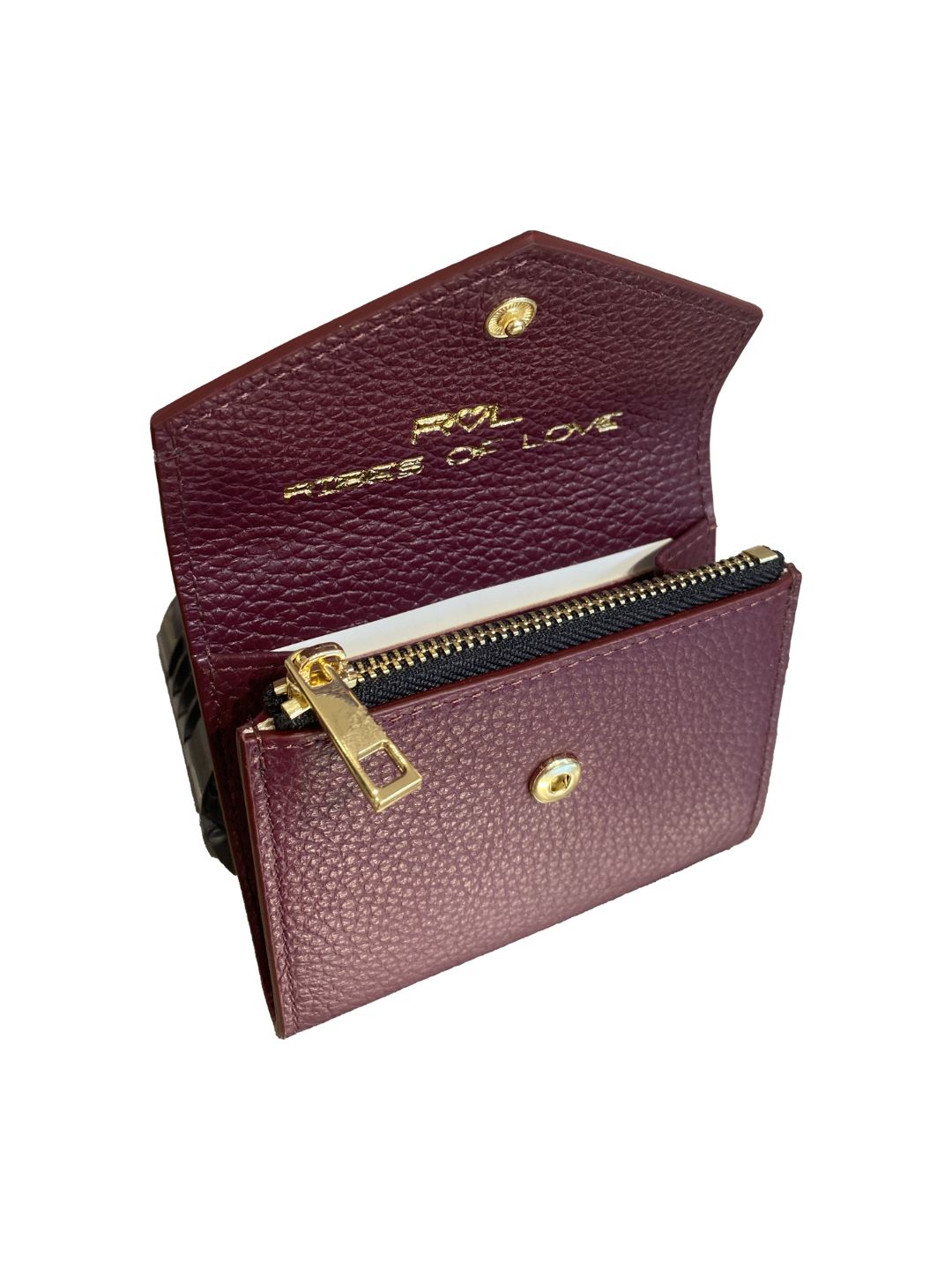 Portafoglio one size Bordeaux 5037