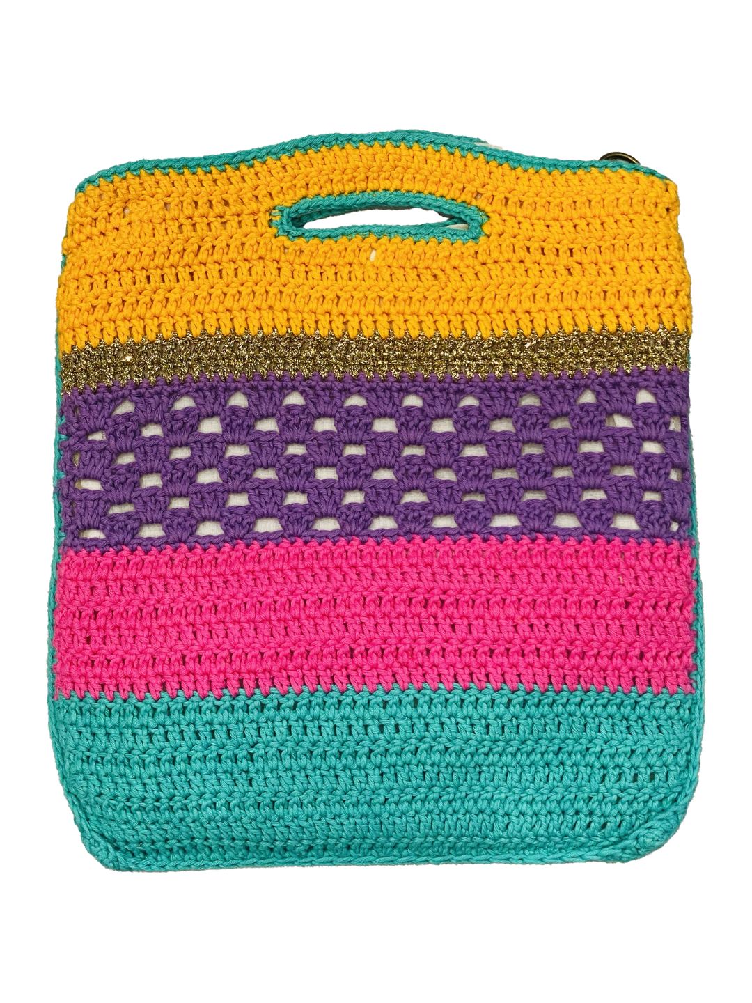 Borsa uncinetto SHOPPER CANDY Anabaum