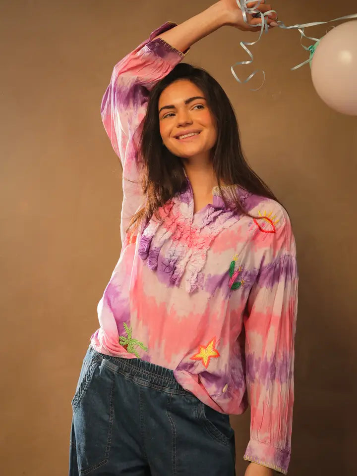 Blusa Flo Violet