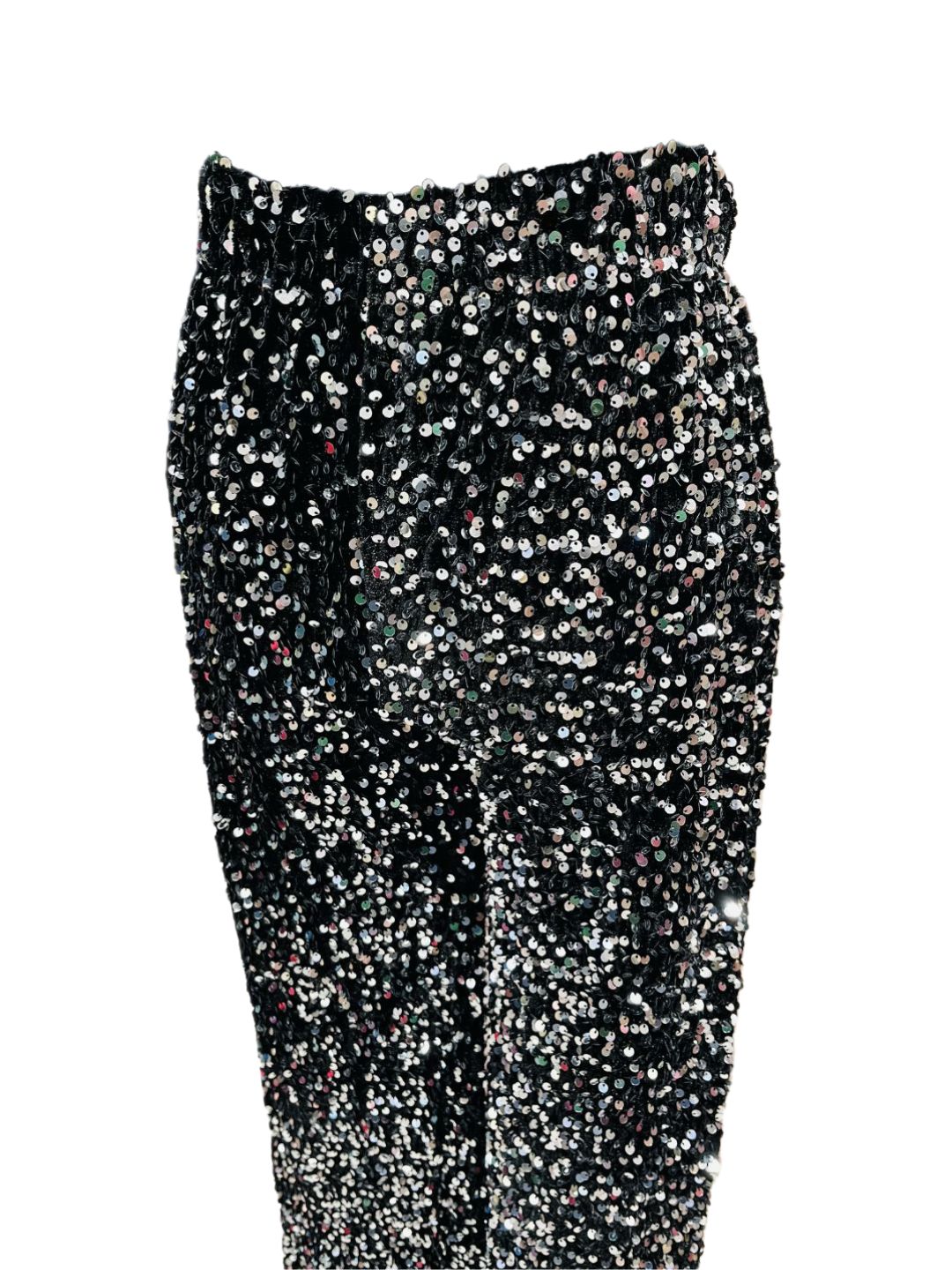 PANTALONE PAILLETTES ARGENTO 9169