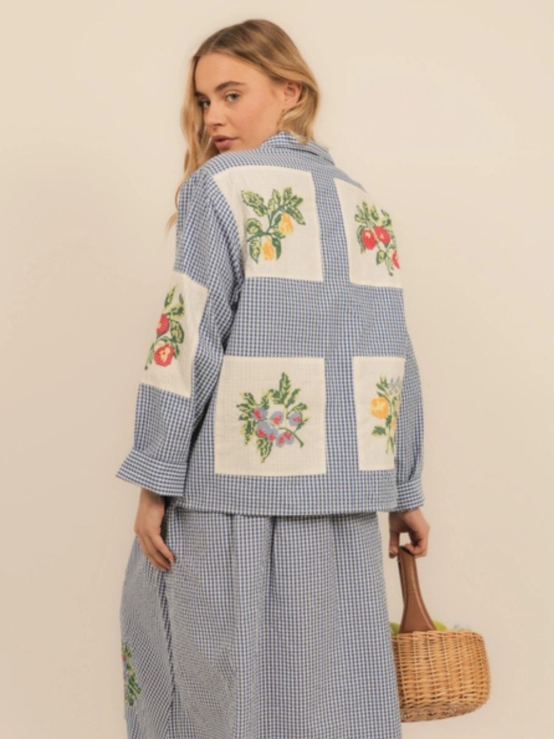 Camicia Berry Picnic
