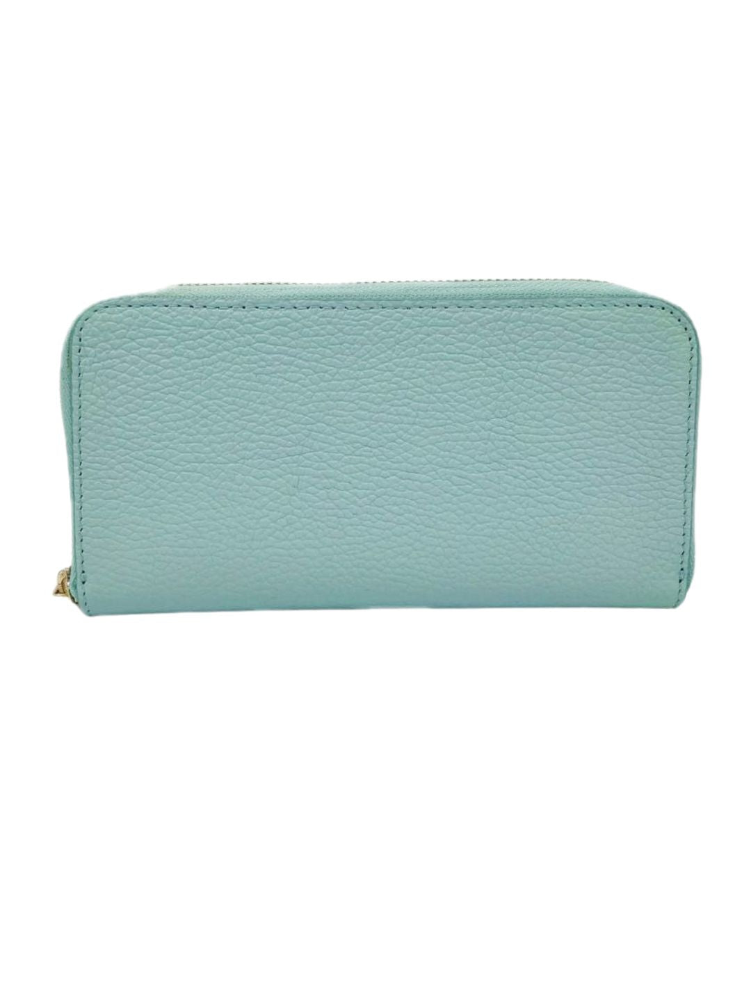 PORTAFOGLIO GRANDE IN PELLE VERDE CHIARO 5013