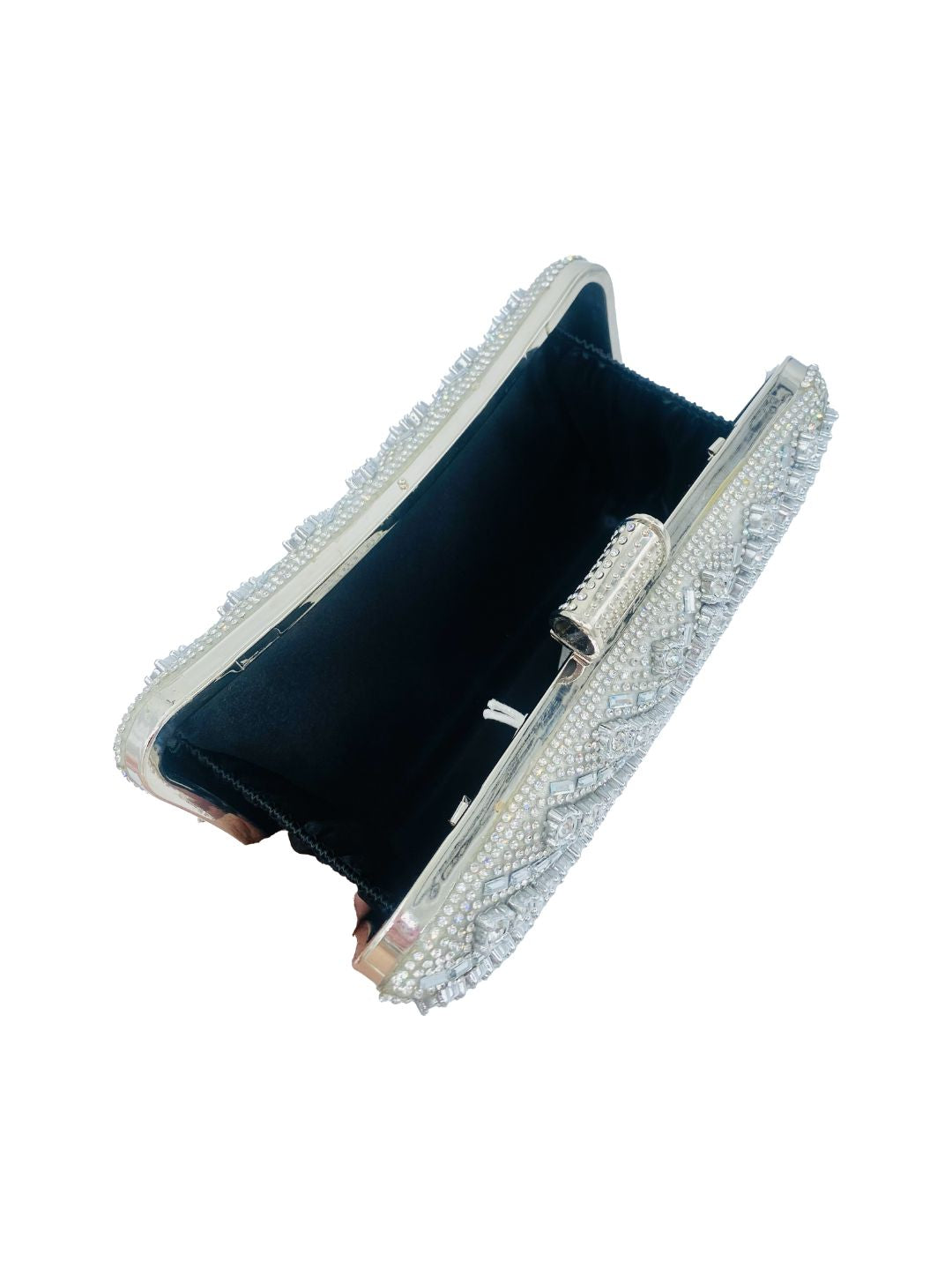 Pochette Clutch Rettangolare Strass 2495