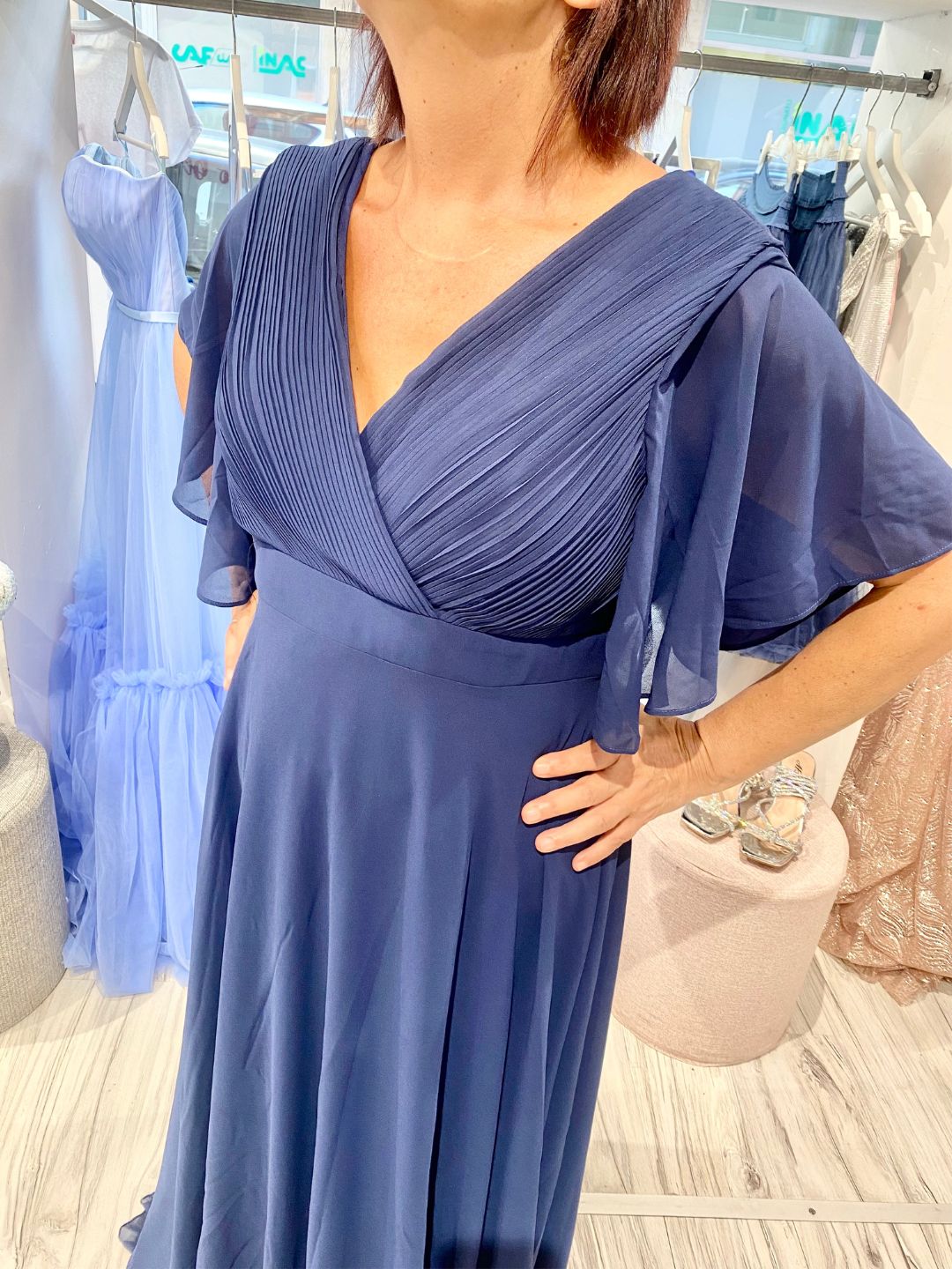 ABITO CERIMONIA BLU NOTTE curvy 184