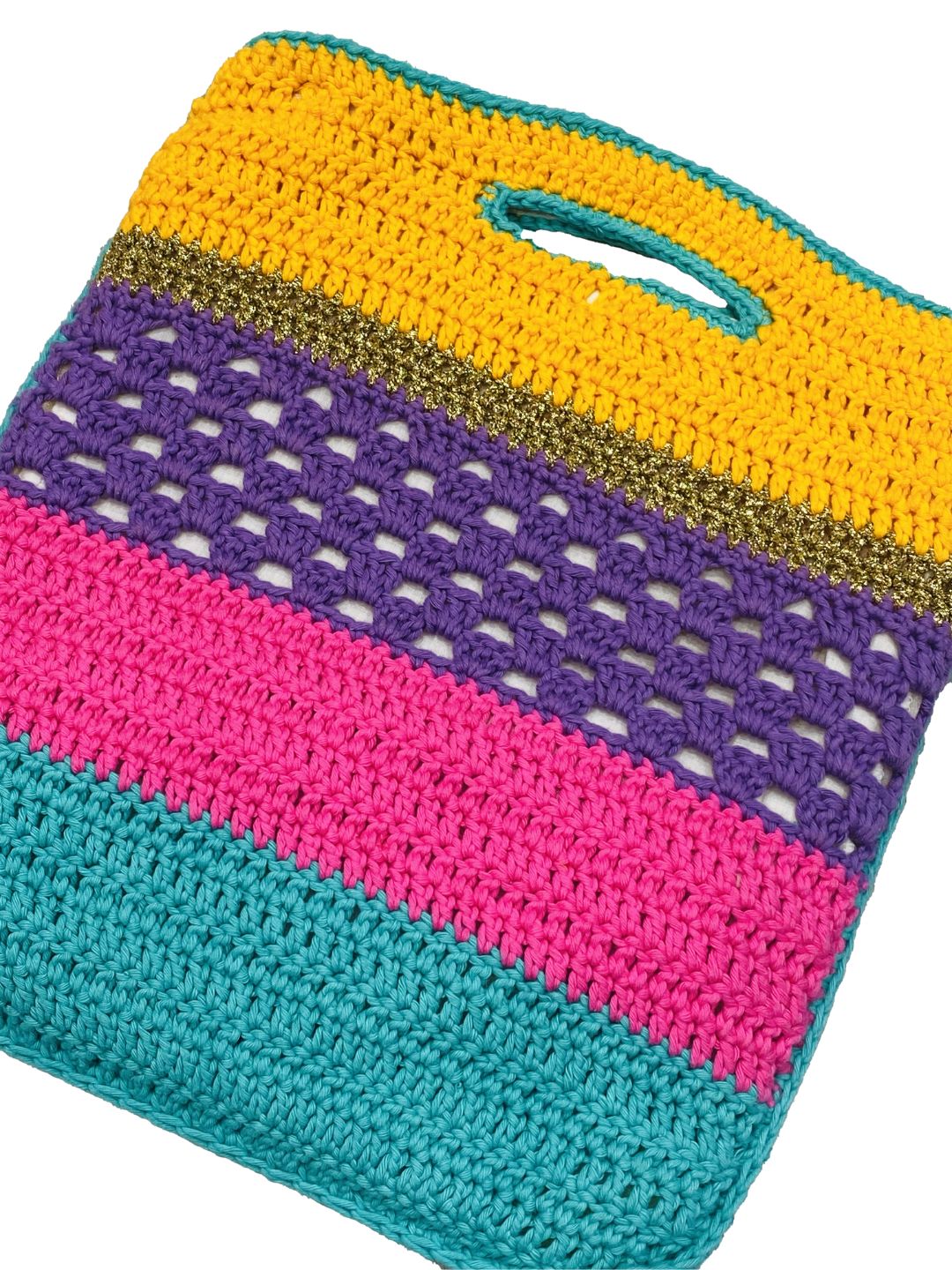 Borsa uncinetto SHOPPER CANDY Anabaum