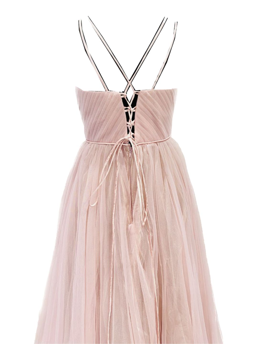 ABITO DA CERIMONIA TULLE CUORE Rosa 902