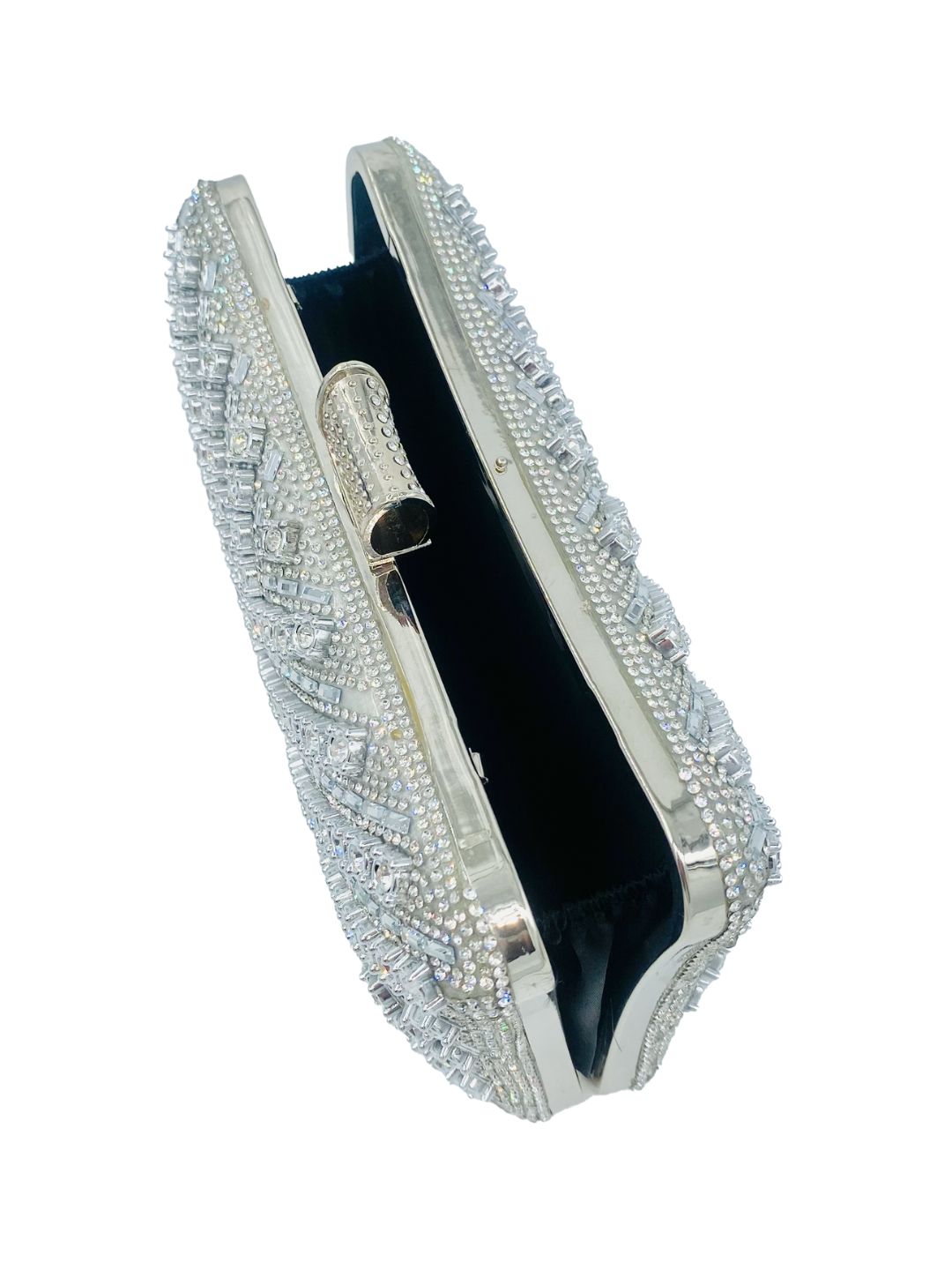 Pochette Clutch Rettangolare Strass 2495