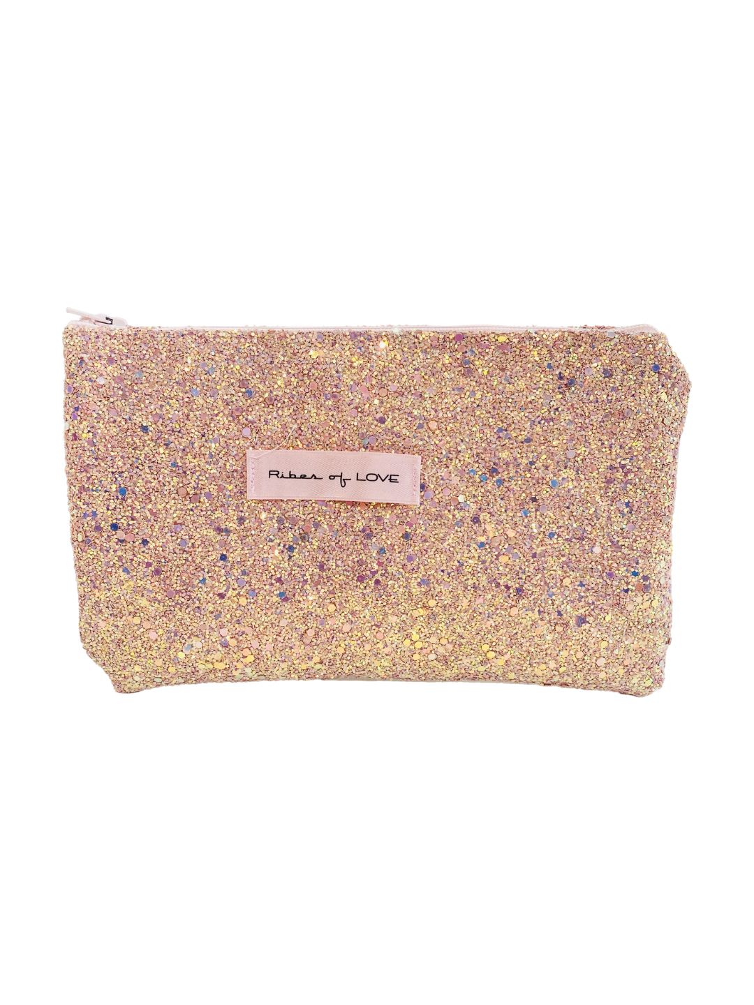 POCHETTE GLITTER ORO ROSA Ribes Of LOVE