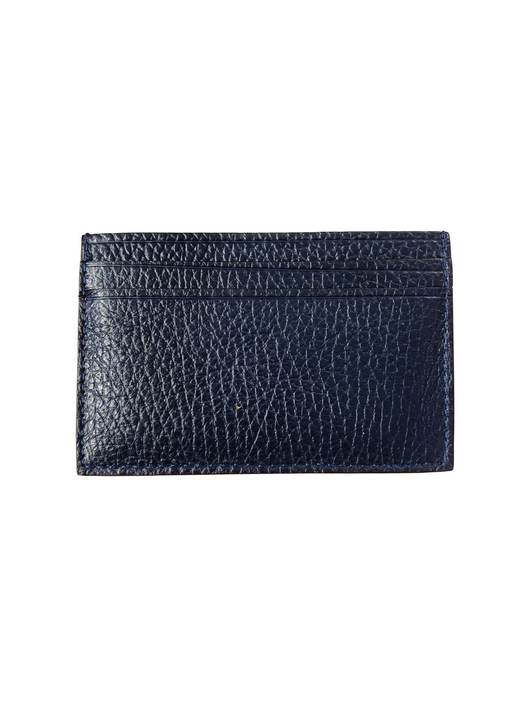Portacarte in Pelle Blu Notte 131
