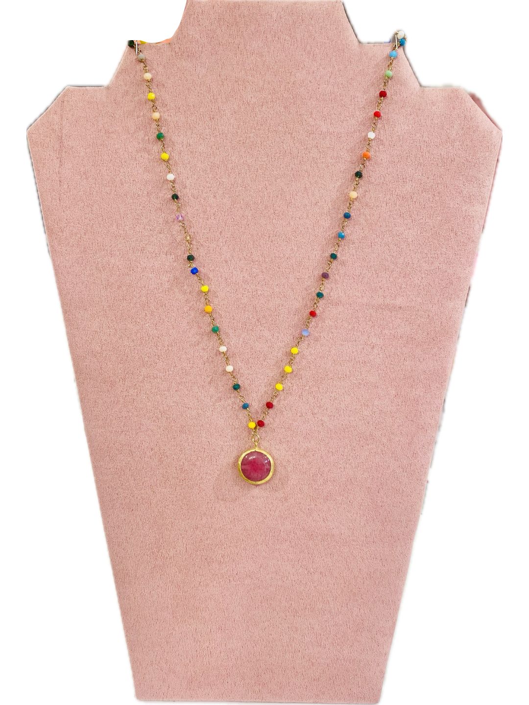 COLLANA CON PIETRA DURA 201123
