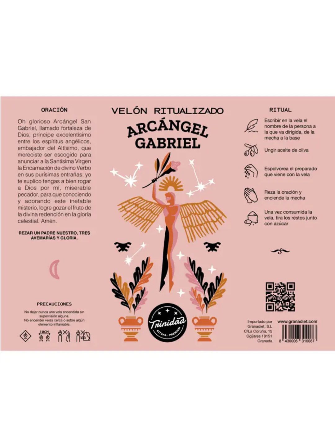 CANDELA RITUALI "ARCANGEL GABRIEL"