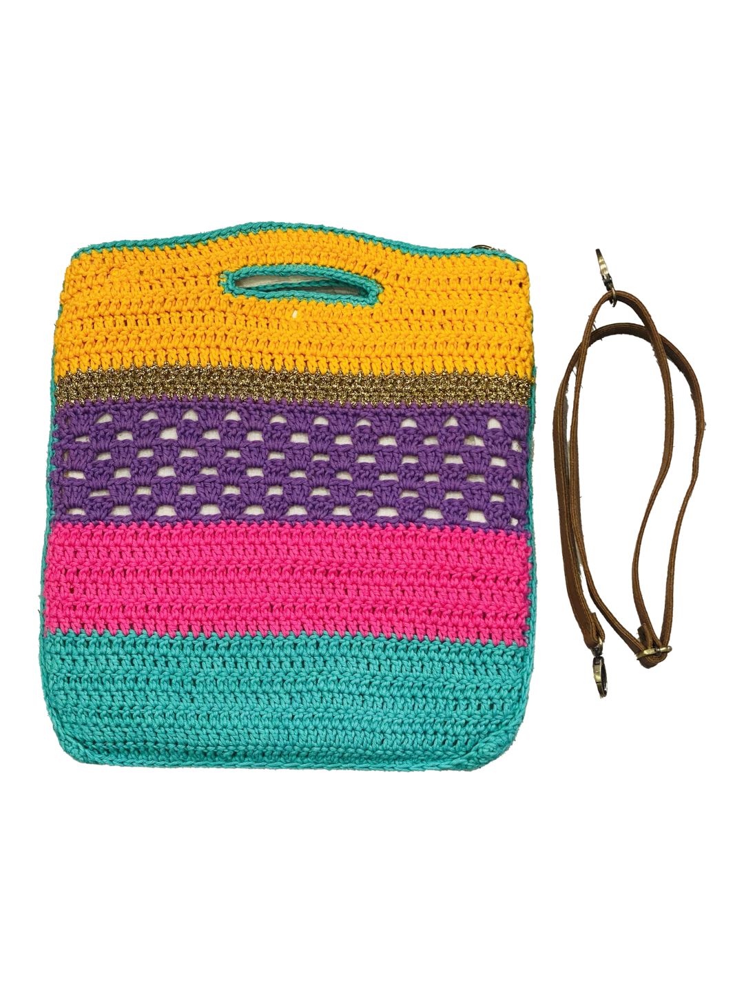 Borsa uncinetto SHOPPER CANDY Anabaum