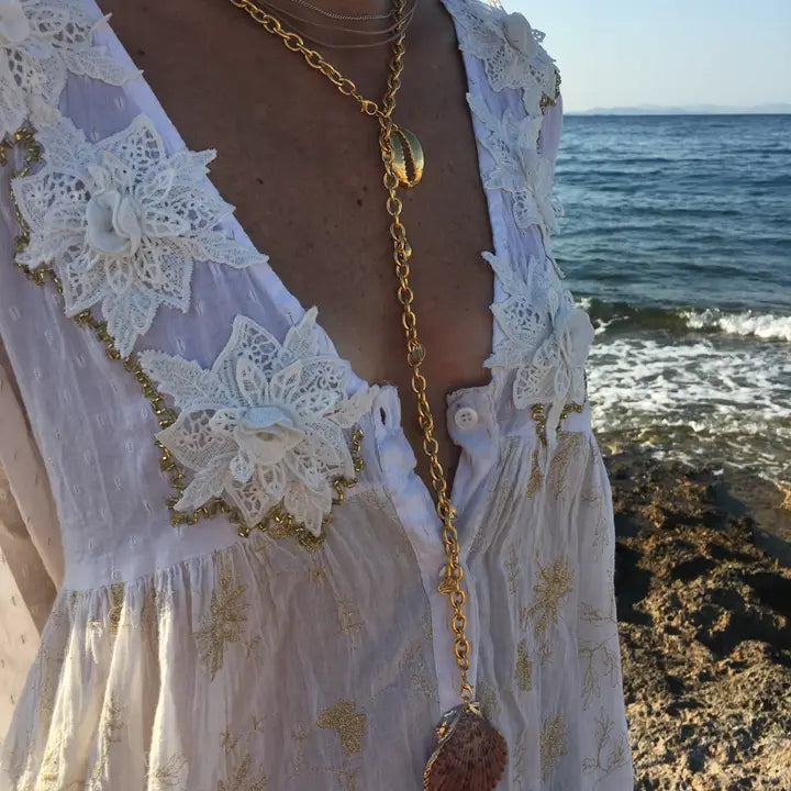 Collana con Conchiglie « Mirto »