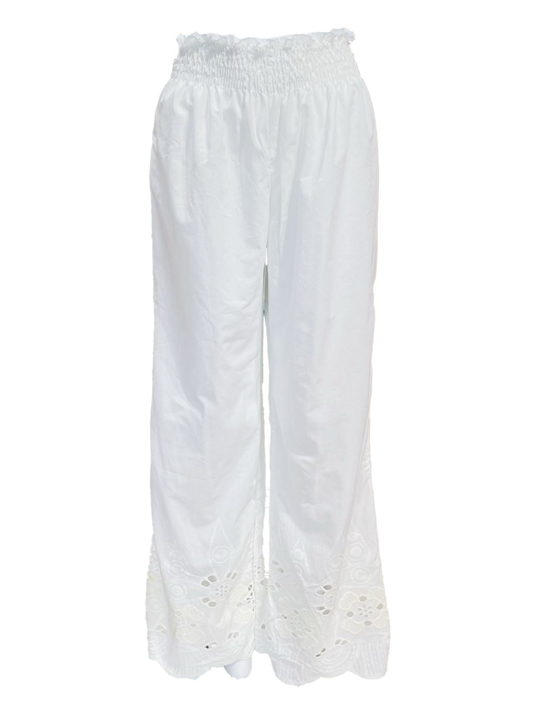 PANTALONE Dritto San Gallo Bianco Ribes of LOVE