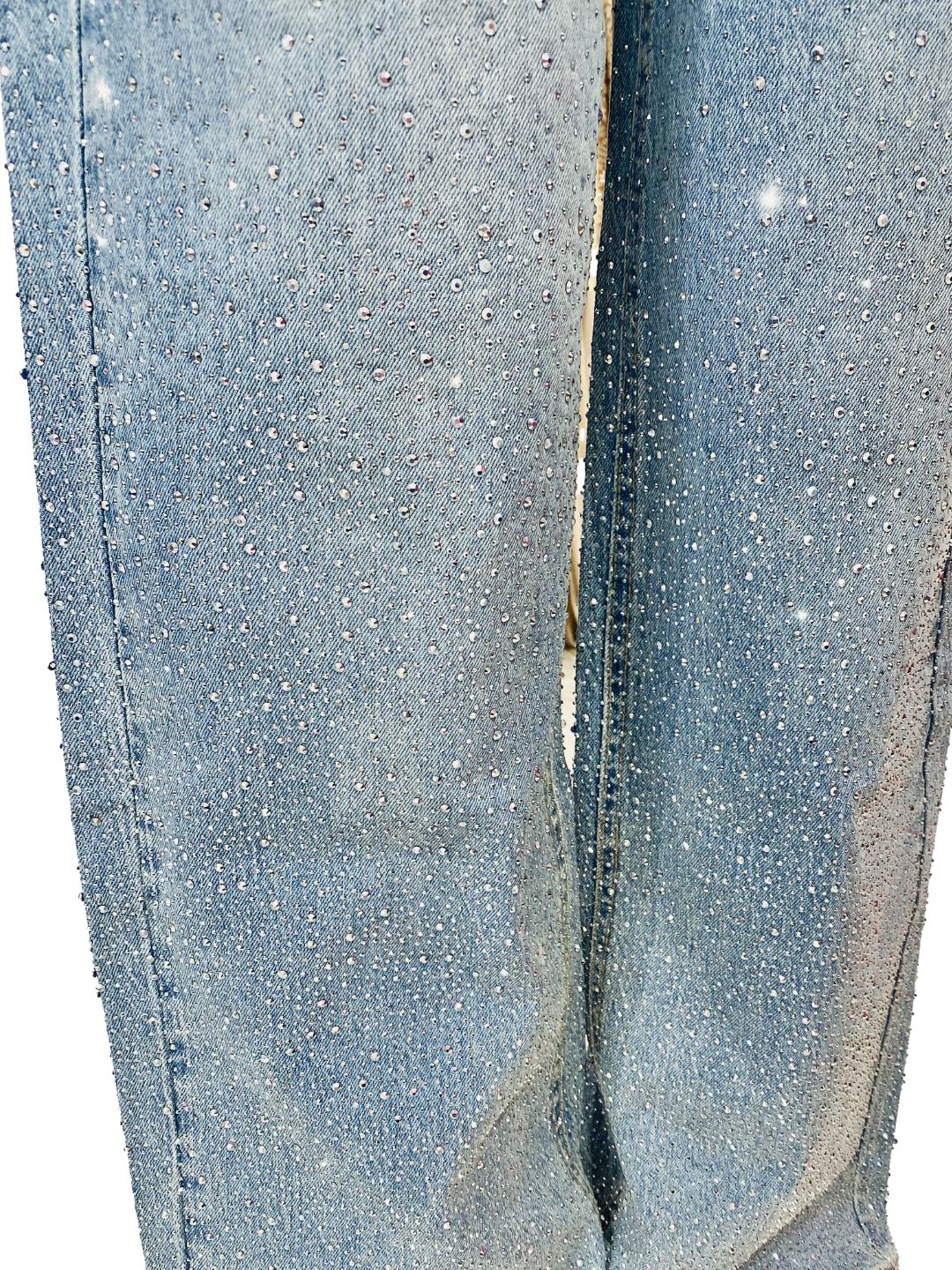JEANS FULL STRASS C28