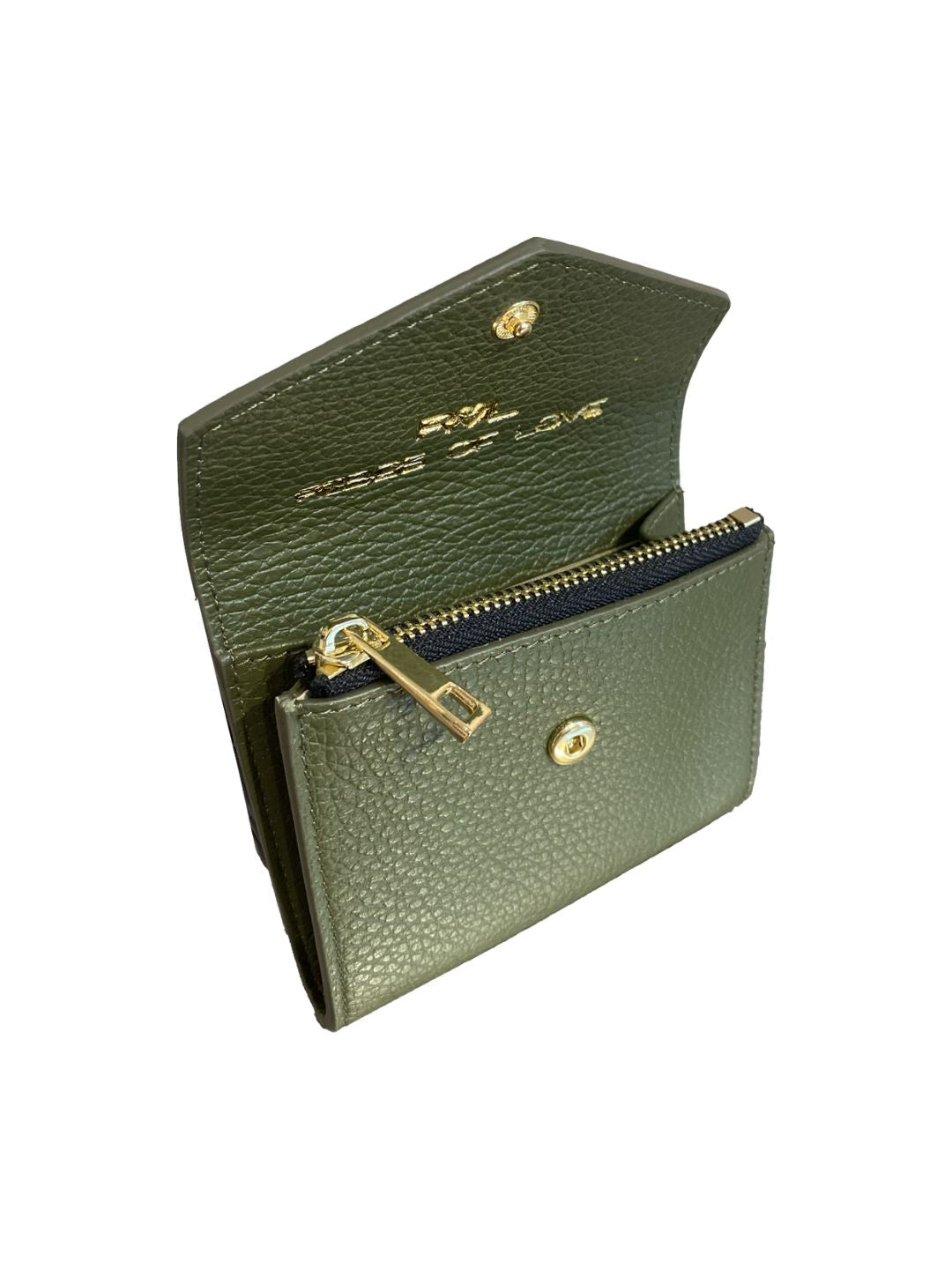 Portafoglio one size Verde Militare 5037