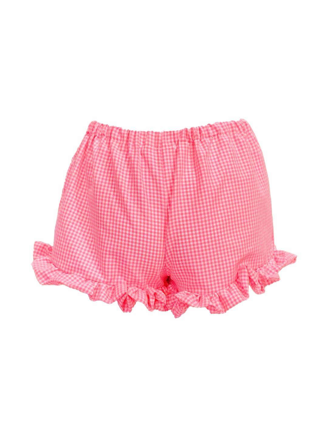 Shorts Vichy Galetta ROSA FLUO Ribes of LOVE