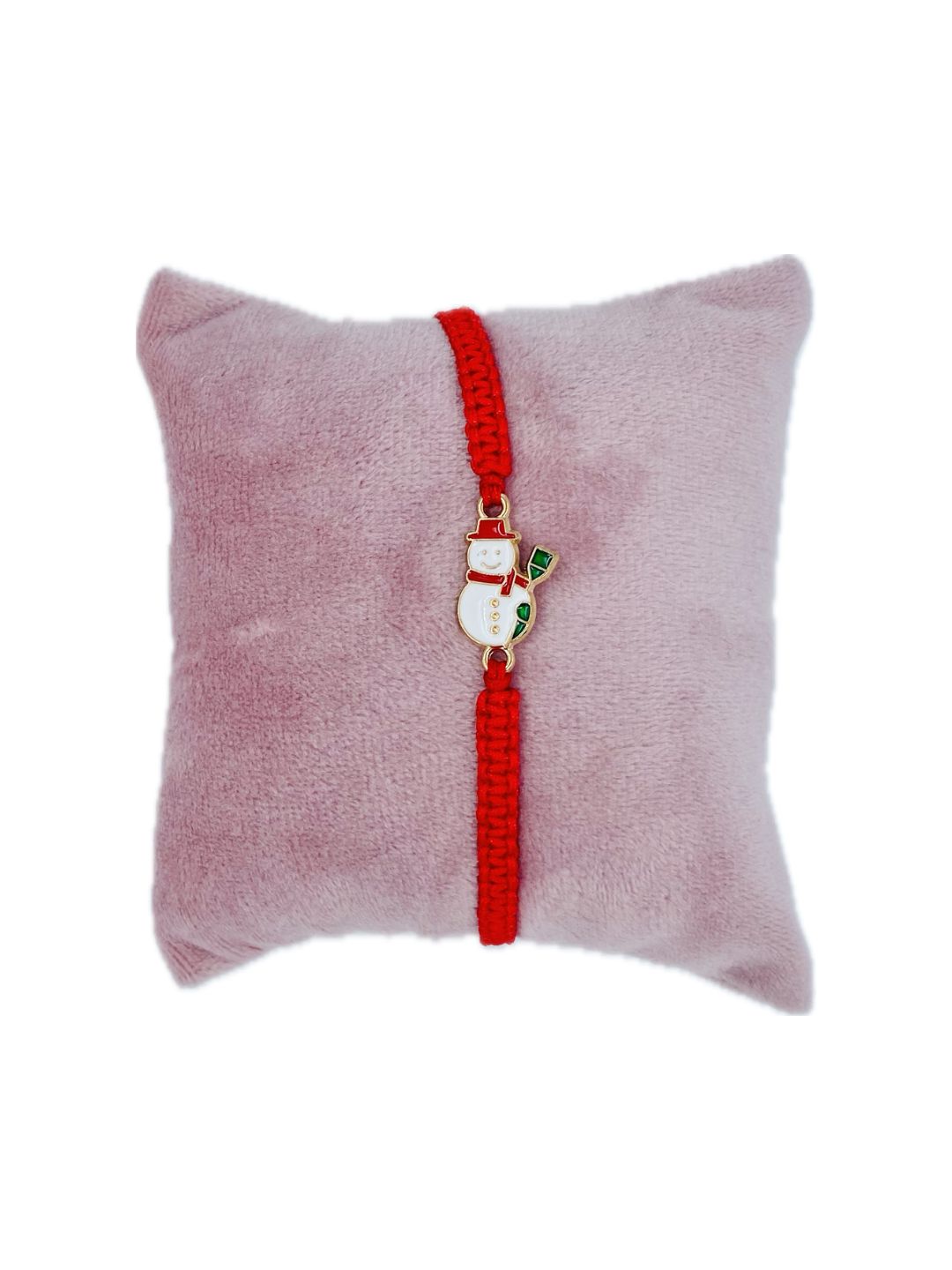 Bracciale Regolabile con Charm Natalizio