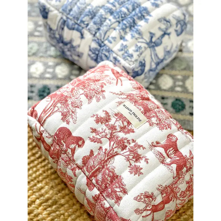 MAXI Pochette “Maison Pioline” ISPIRATO TOILE DE JOUY Rosa