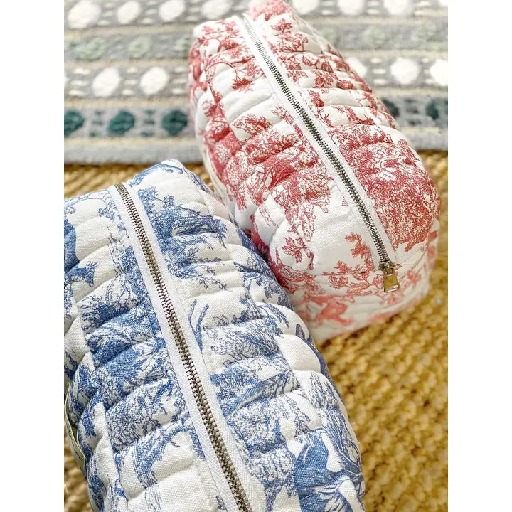 MAXI Pochette “Maison Pioline” ISPIRATO TOILE DE JOUY Rosa
