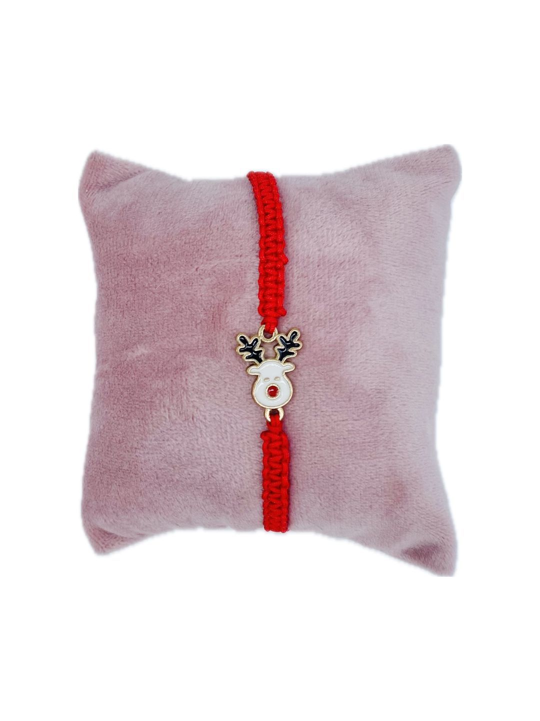 Bracciale Regolabile con Charm Natalizio