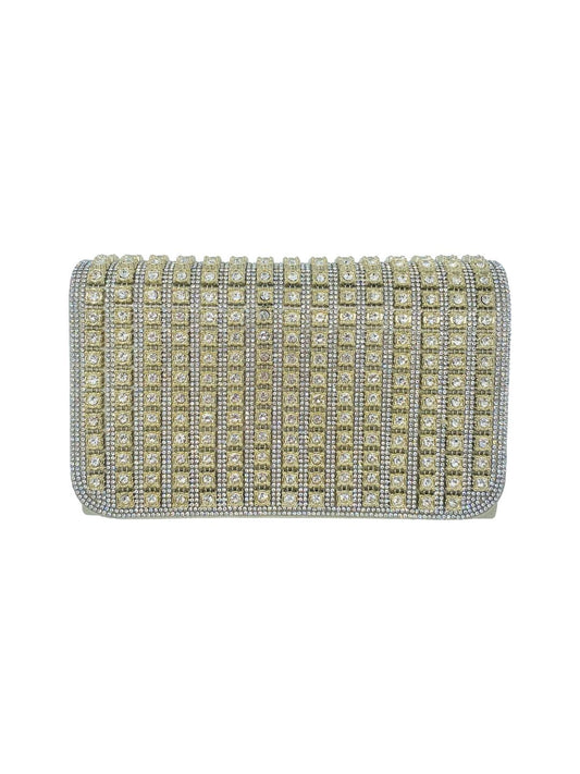 Pochette Strass Oro 2555