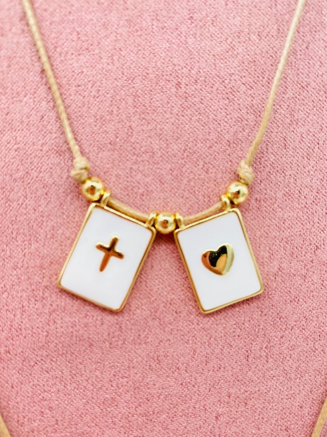 COLLANA MIYUKI 2 Stemmi Smaltato 290324-2