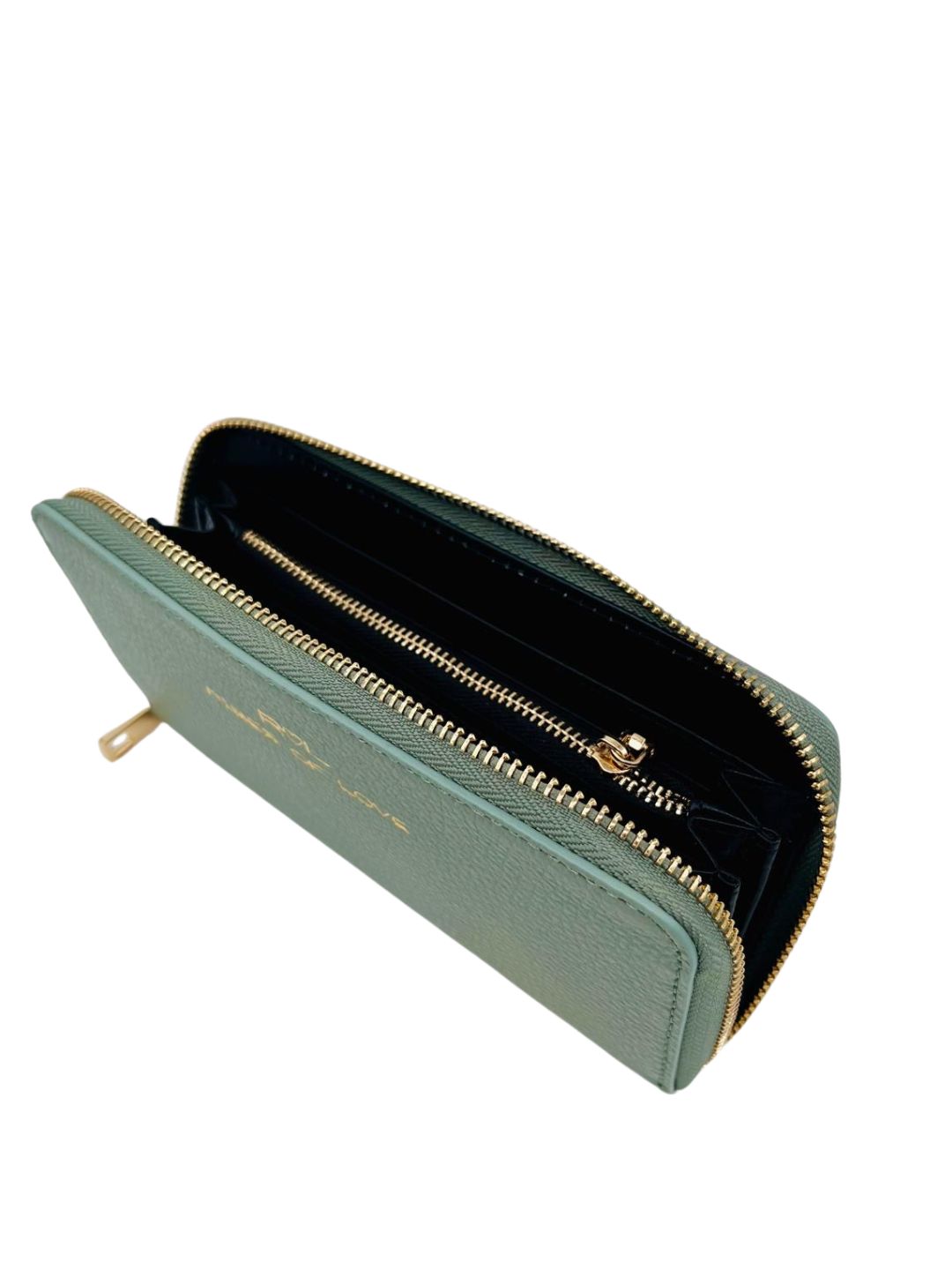 PORTAFOGLIO GRANDE IN PELLE MENTA 5013