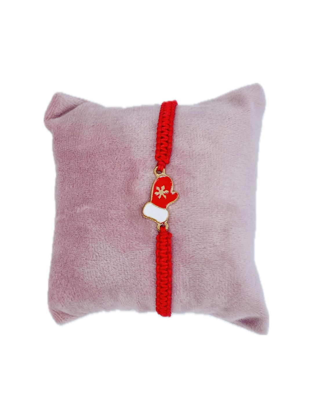 Bracciale Regolabile con Charm Natalizio