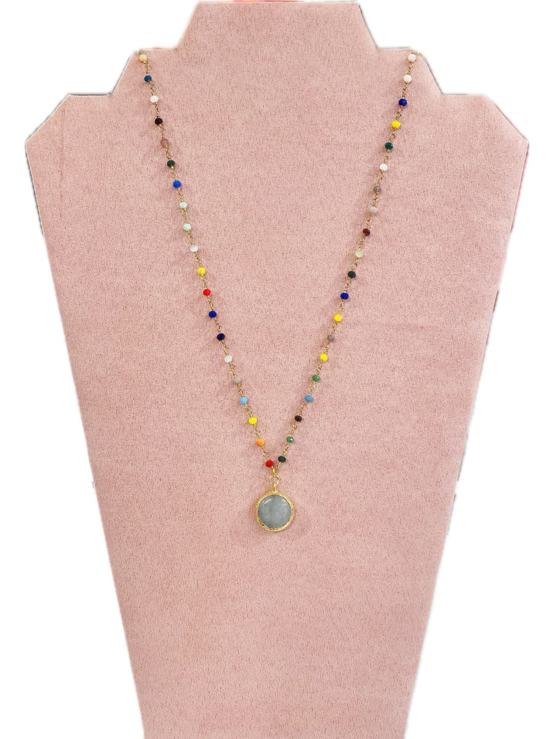 COLLANA CON PIETRA DURA 201123