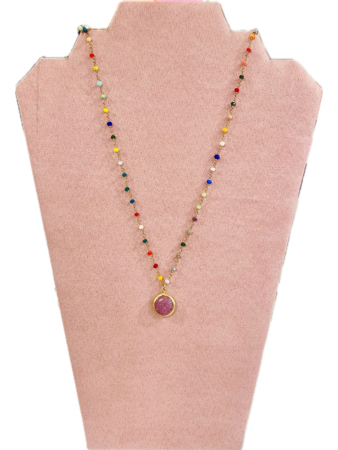 COLLANA CON PIETRA DURA 201123