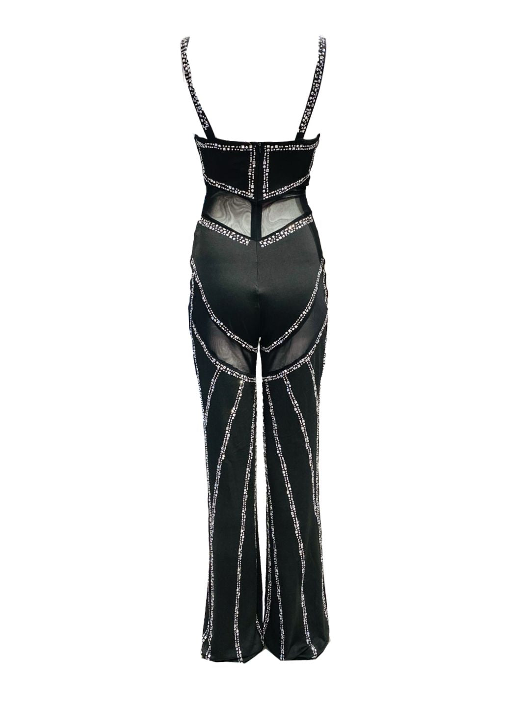 JUMPSUIT ELEGANTE STRASS 732572-1