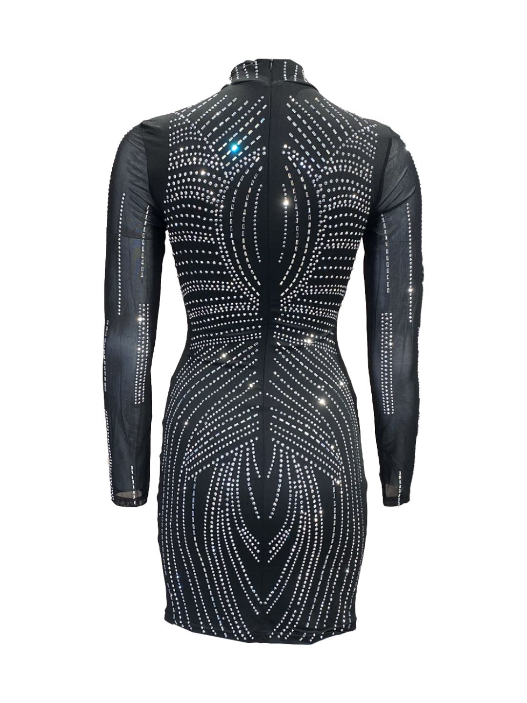 ABITO CORTO CON STRASS 902254