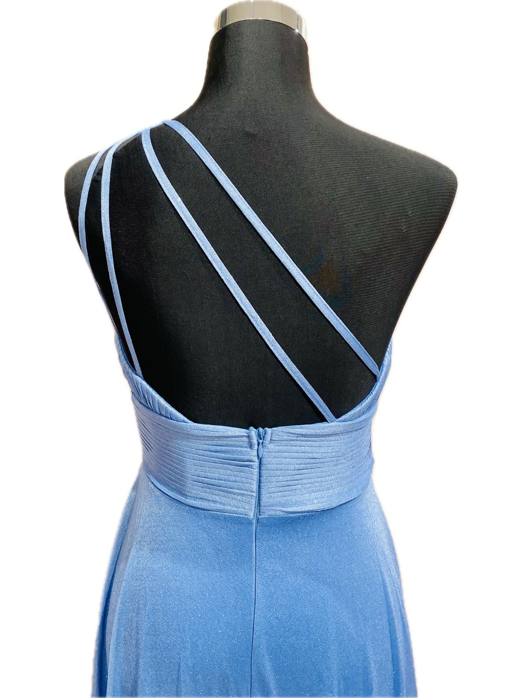 ABITO DA CERIMONIA MONO SPALLA CARTA DA ZUCCHERO A35