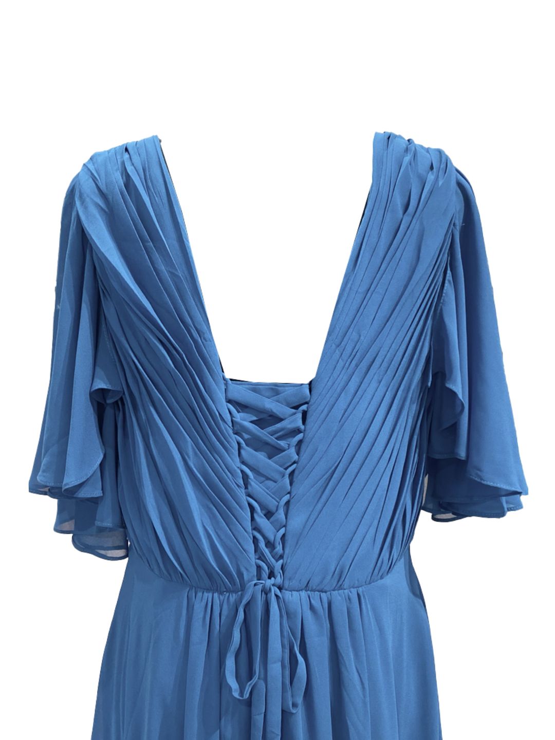 Abito Cerimonia Curvy Petrolio 6603